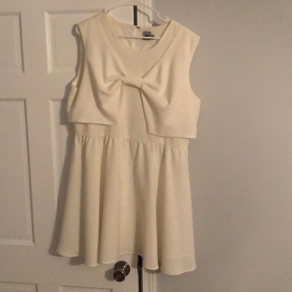 ASOS Curve Mine Dress with Bow - Picture 1 of 2